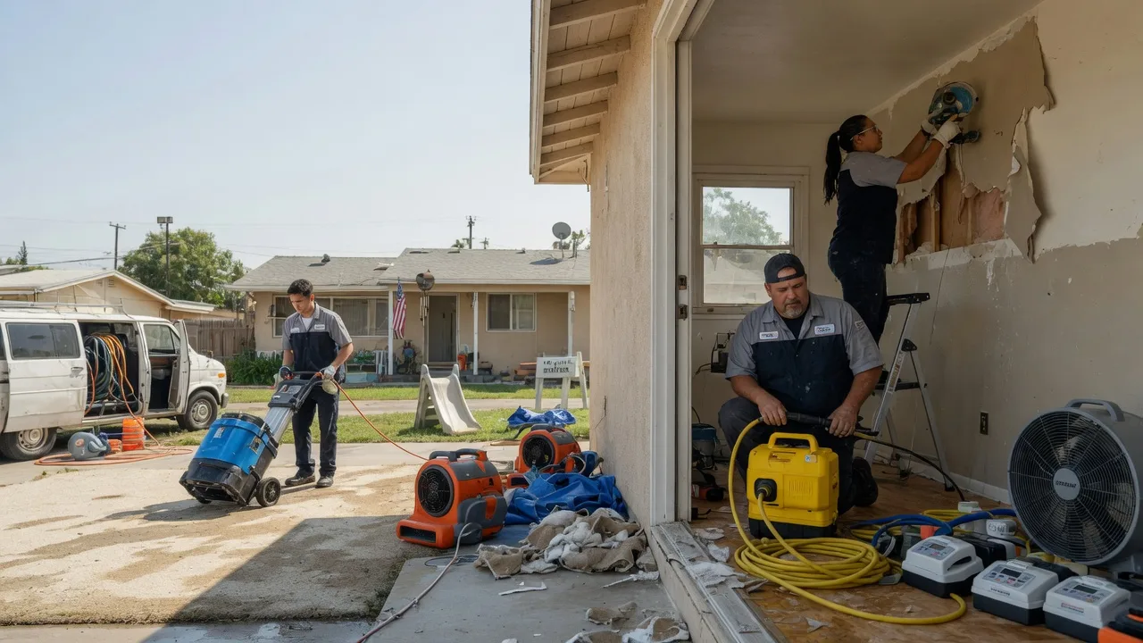 Water Damage Restoration in Mcfaddin, TX near me
